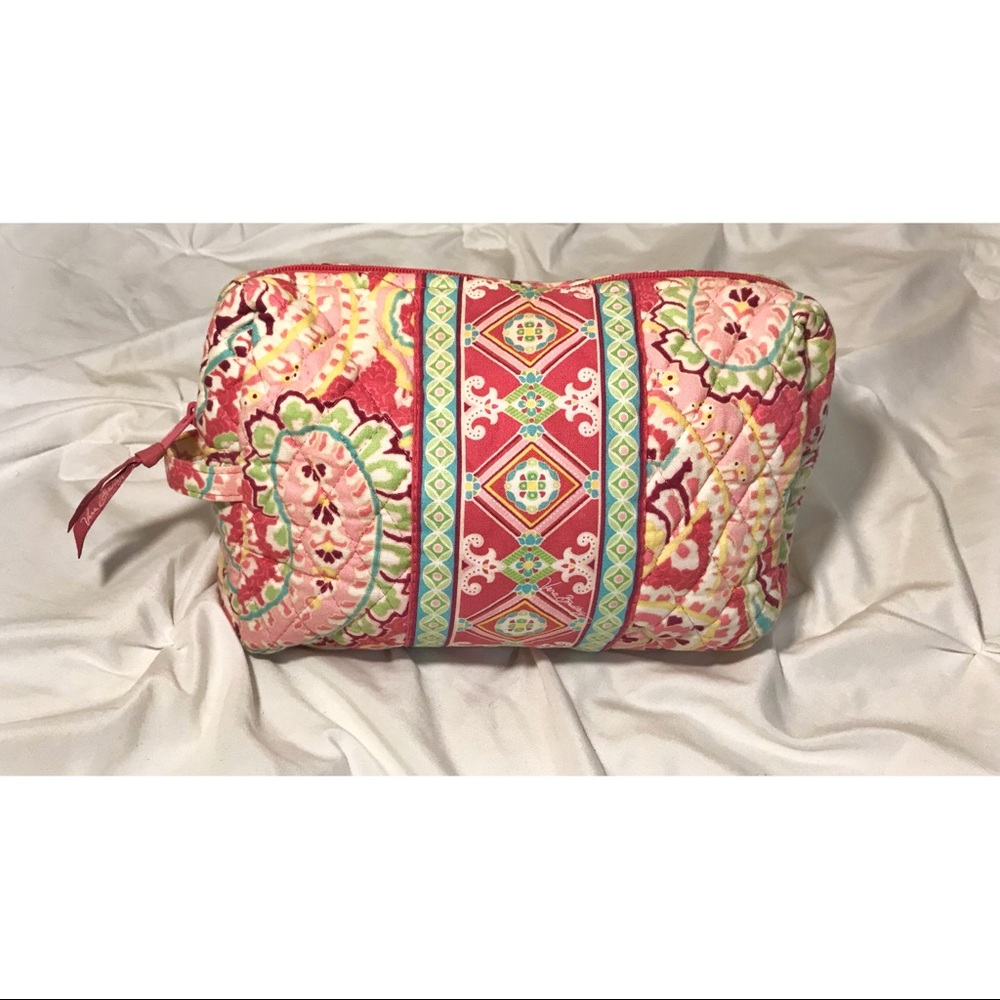 Vera Cosmetics Bag in Capri Melon